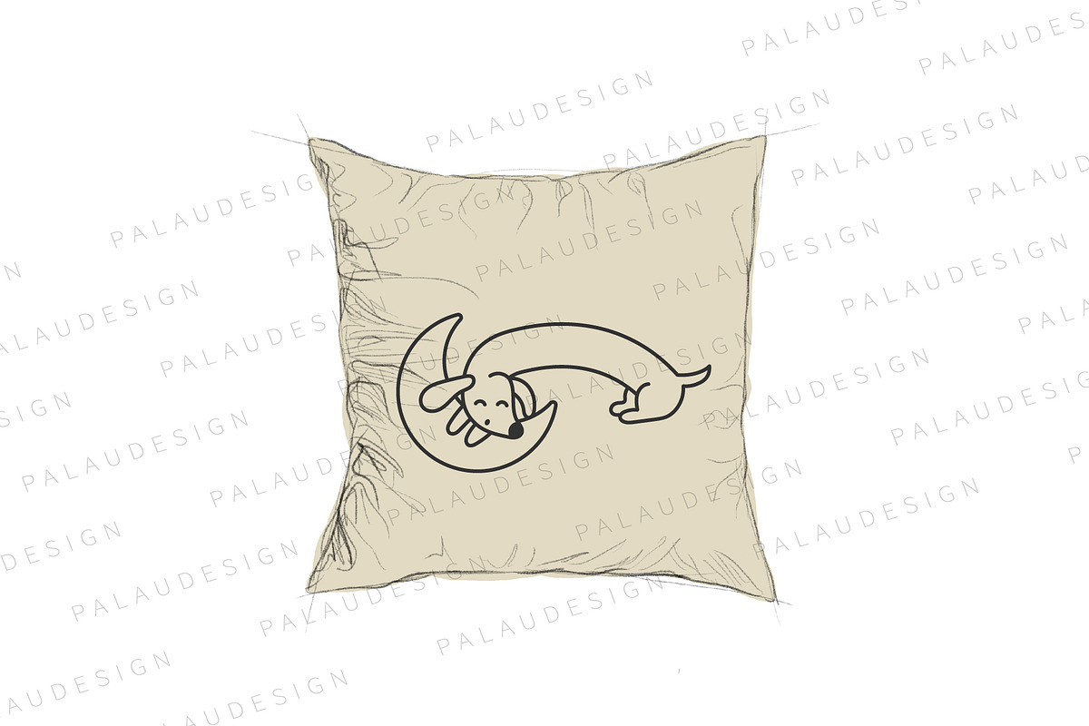Cute Kawaii Dachshund Dog Character, an Animal Illustration by Palau (Photo 5 of 12)
