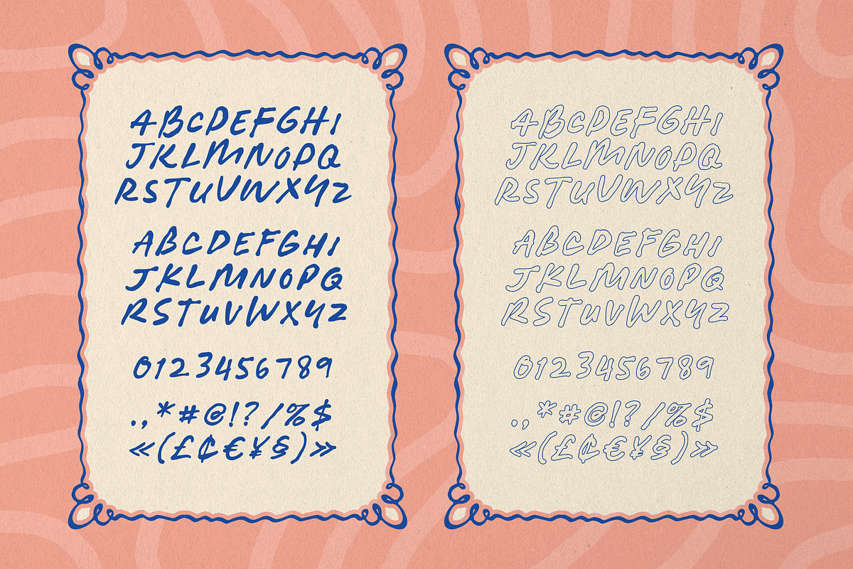 Flavor Story a Lazy Handwriting Font, a Handwritten Font by Blankids Studio (Photo 13 of 13)