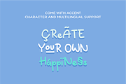 The August - Fun Handwritten Font, a Symbol Font by Allouse Studio (Thumbnail 5 of 11)