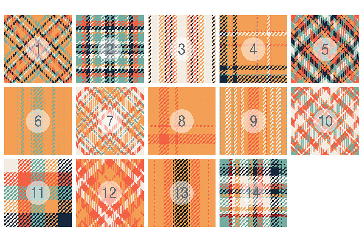#58 Vacation Summer Patterns, a Pattern Graphic by Plaid4You (Photo 2 of 9)