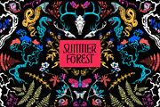 Enchanted midnight forest, an Animal Illustration by OlgaSoi007 (Thumbnail 10 of 10)