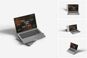 Laptop Mockup, a Product Mockup by MrLetters