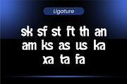 Gladsky - Sans Serif Display Font, a Sans Serif Font by Rishsketch (Thumbnail 12 of 15)
