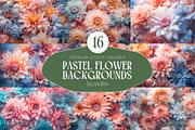16 Pastel Flower Backgrounds, a Nature Photo by Incomelion (Thumbnail 1 of 6)