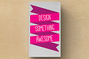 Vector Ribbon Banners, an Object Graphic by Pip Sweet (Thumbnail 3 of 3)