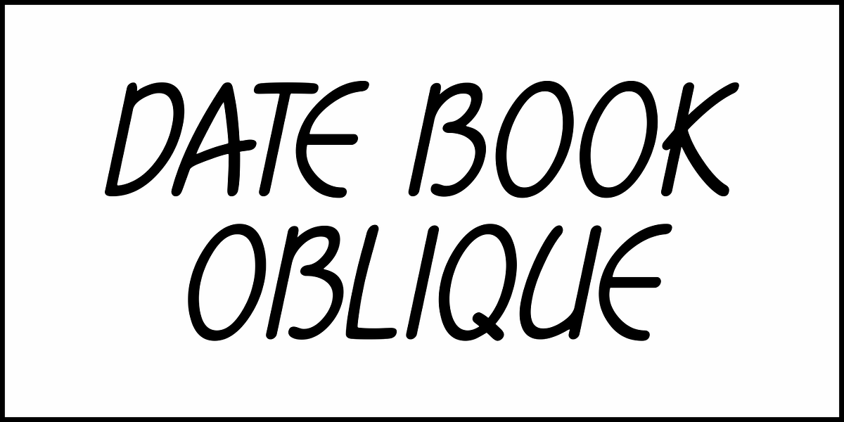 Date Book JNL, a Handwritten Font by Jeff Levine Fonts (Photo 4 of 5)
