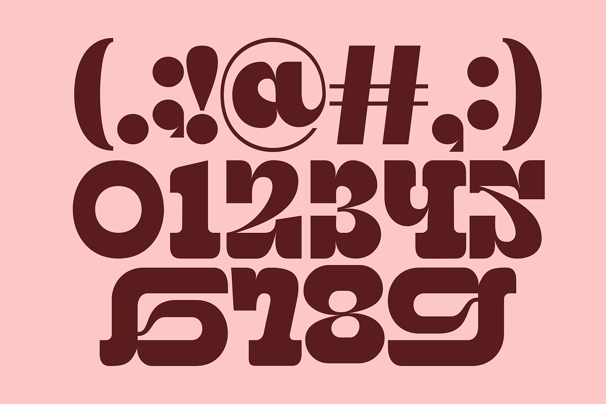 Qebica–Arabic Decorative Slab Serif, a Handwritten Font by MaikoHatta (Photo 8 of 9)