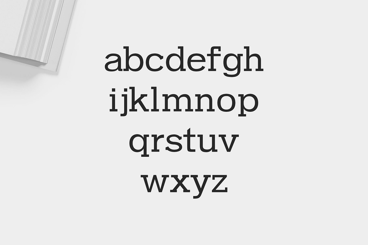 Farhan Slab Serif 5 Font Pack preview 3