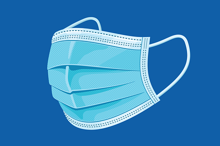 Medical Face Mask Vector