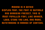 Moxaw - Gothic Font, a Blackletter Font by QR Design Studio (Thumbnail 4 of 6)