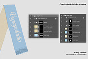 Scarf mockup, an Apparel Mockup by Voyage Studio (Thumbnail 4 of 4)