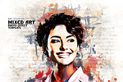 Mixed Art photo Effect, an Action Add-On by MRI STUDIO (Thumbnail 2 of 15)