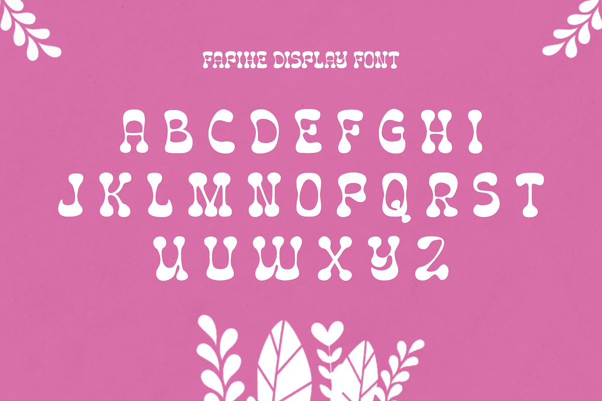 Fapihe Groovy Font, a Font by Authentic Studio (Photo 5 of 6)