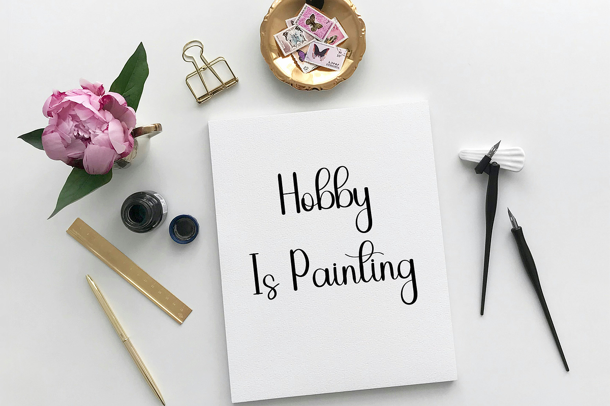 Barbie, a Handwritten Font by FreshTypeINK (Photo 6 of 8)