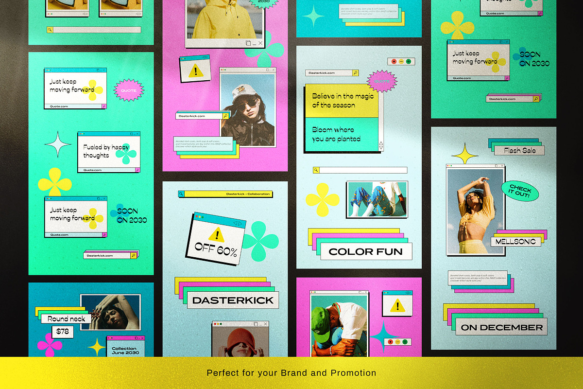 Dasterkick - Social Media Template, a Social Media Template by Dirtytemp Studio (Photo 4 of 5)