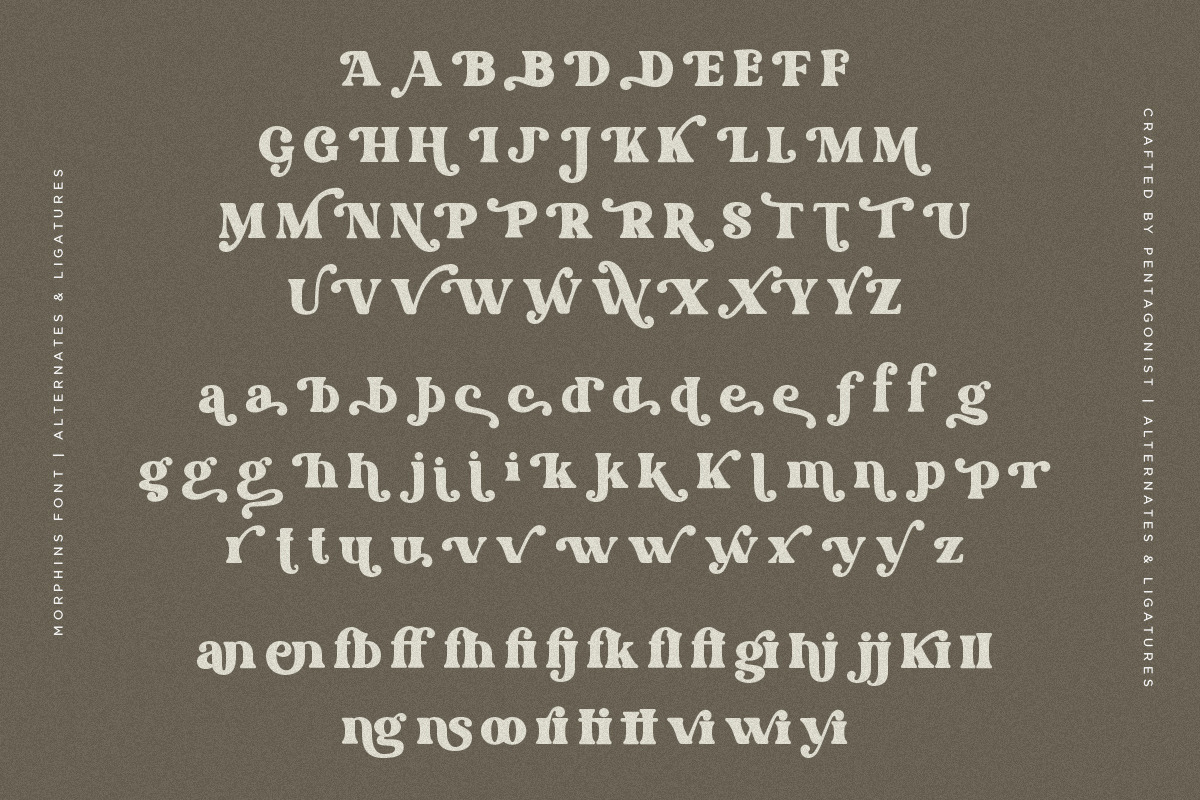 Morphins | Display Serif, a Serif Font by Pentagonistudio (Photo 10 of 11)