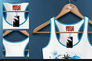 Racerback Tank On 5 Stages Mock-up, a Hoody Mockup by Mocca Mockups Store (Thumbnail 9 of 68)