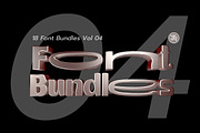 18 Font Bundles Vol 04, a Handwritten Font by FHFont (Thumbnail 1 of 3)