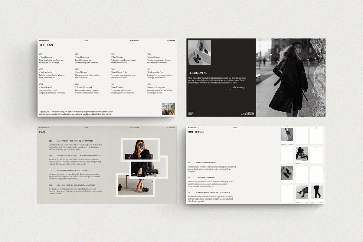 OLI / Brand Proposal, a Presentation Template by Wildnun Studio (Photo 9 of 15)