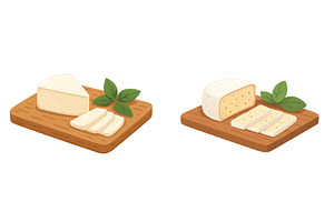 Creamy cheese displayed on a wooden, a Food & Drink Photo by ZinetroN