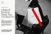 Minimal Fashion Hang Tag Mockup Set, a Mockup by ReAffirm (Thumbnail 1 of 6)