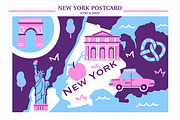 New York Map Creator, an Illustration by Great Glebsby (Thumbnail 4 of 9)