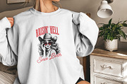 Raising Hell Since Birth PNG, Retro, an Illustration by SharpMarketplace (Thumbnail 9 of 9)