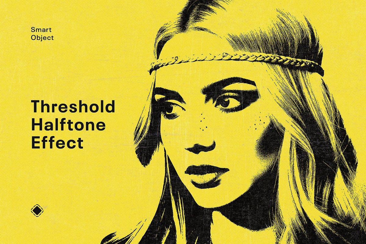 Threshold Halftone Photo Effect, a Layer Style Add-On by graphypix (Photo 1 of 13)