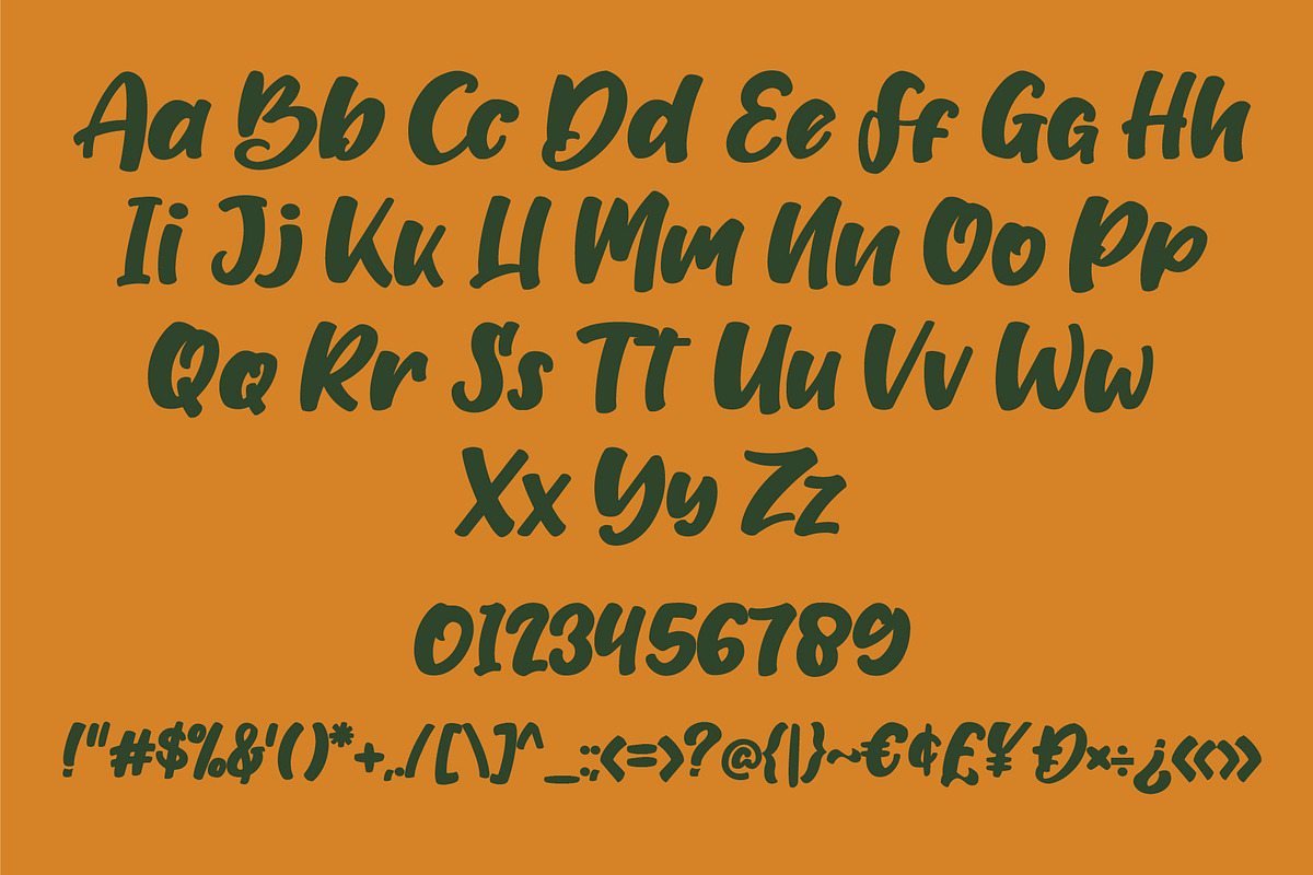 Orangutan, a Font by LetterStock (Photo 6 of 7)