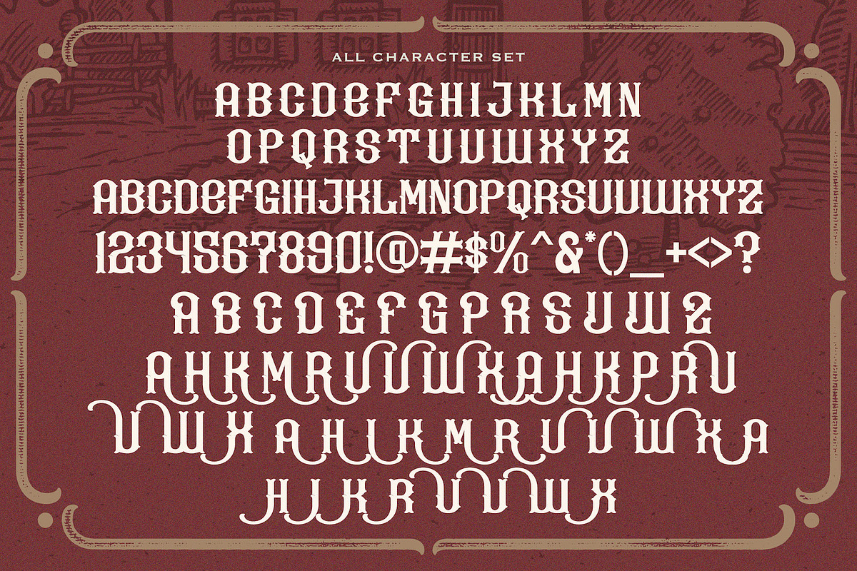 Kevin Ghal - Victorian Style Font, a Blackletter Font by StringLabs (Photo 13 of 14)