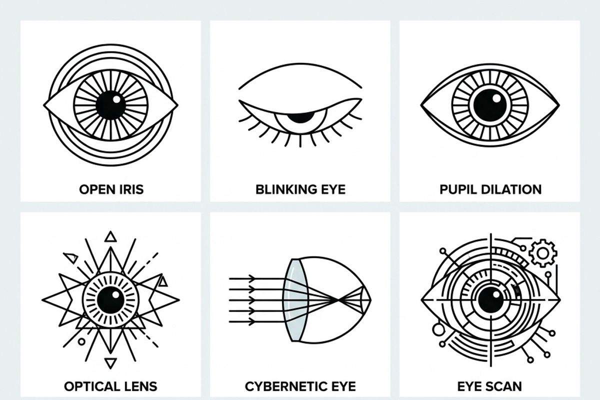 Bundles Set Optical Store Icons, an Outline Icon by adenpinkstore (Photo 25 of 44)