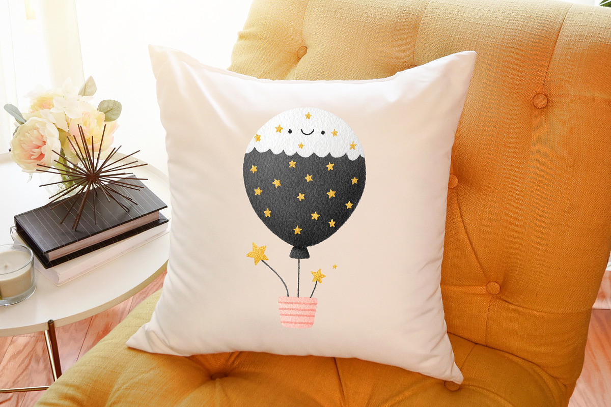New Year Balloon Clipart, an Illustration by Sublimation Artist (Photo 6 of 6)