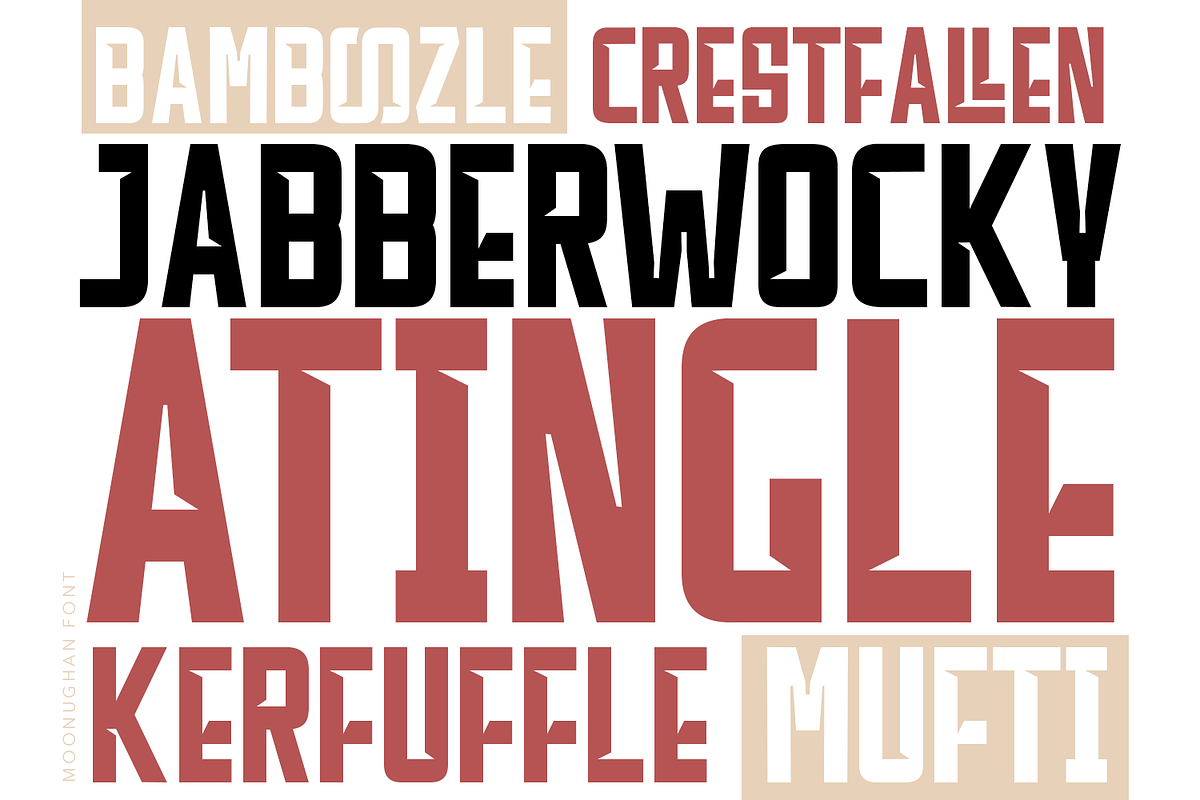 Moonughan Font, a Sans Serif Font by madeDeduk (Photo 4 of 10)
