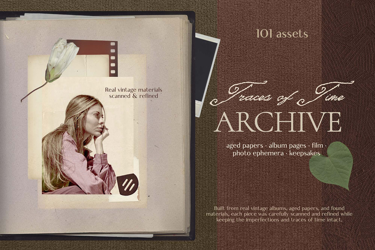 Traces of Time Archive – Ephemera, an Object Graphic by DigARTbyHavroshka (Photo 1 of 15)
