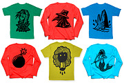 100 Tattoo-Style Tee Designs, an Object Illustration by Design by sebrodbrick (Thumbnail 32 of 34)