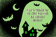 Midnight Party is a Halloween font, a Handwritten Font by Brown Cupple (Thumbnail 5 of 10)