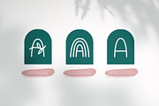Bohemian - Decorative font duo, a Font by JuliyArt (Thumbnail 8 of 10)
