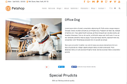 Petshop & Pet Care WordPress Theme, a WordPress Template by Visualmodo (Thumbnail 8 of 30)