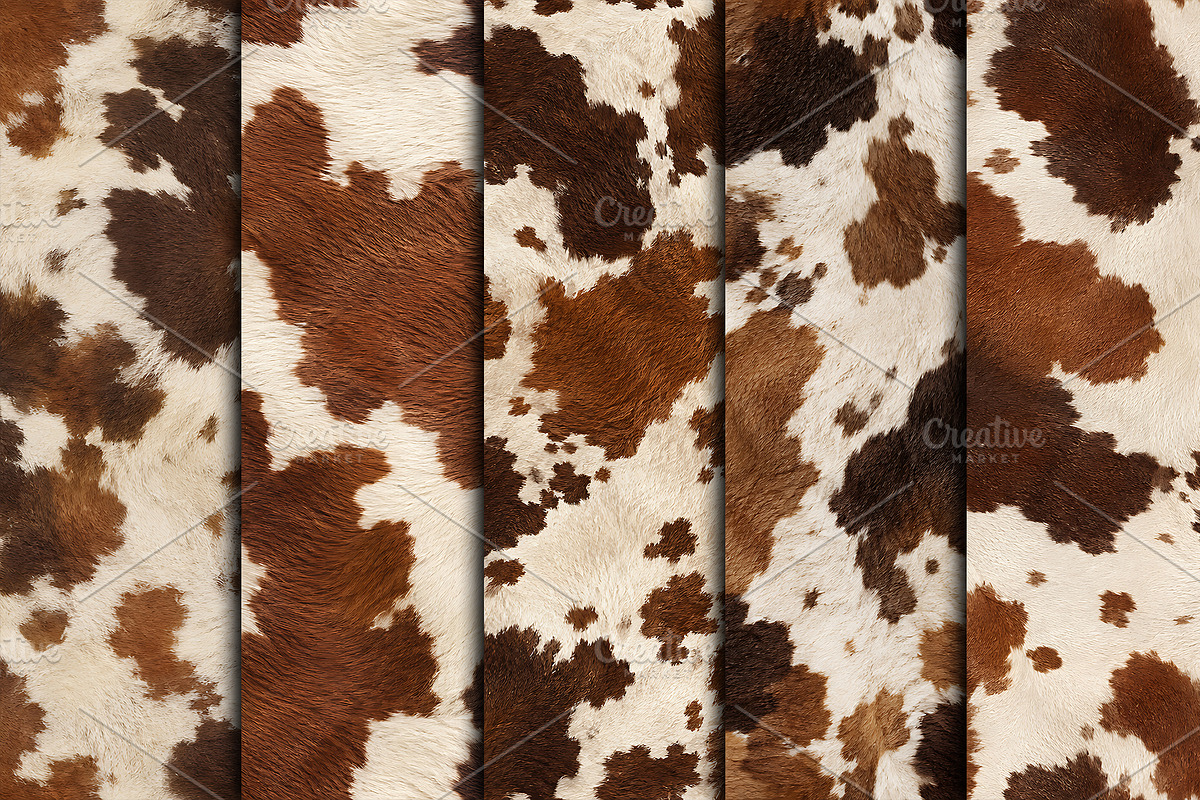 Realistic Brown Cow Hide Texture, a Pattern Graphic by Artonix (Photo 2 of 4)