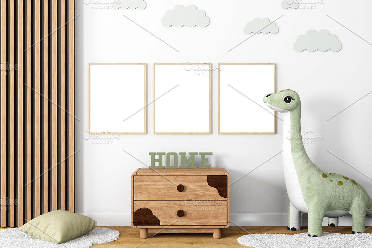 Frame Mockup Bundle Kids - 14, a Print Template by Mockup Shop (Photo 5 of 21)