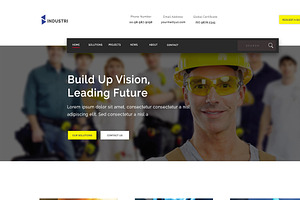 Construction HTML5 Template 50% off