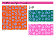Boho Floral Seamless Patterns, a Pattern Graphic by FINEAPPLE (Thumbnail 7 of 10)
