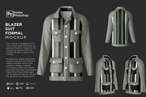 Shirt Suit Formal Mockup