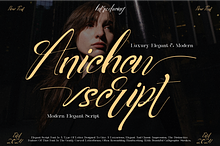 AnichaScript - Modern Elegant Script