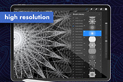 67 Procreate Mandala Stamps Mandalas, a Brush Add-On by Endete & Mazak brushes (Thumbnail 5 of 5)