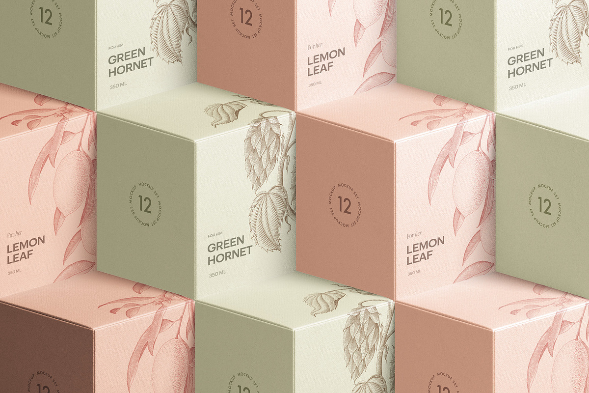 Box Mockup Bundle, a Packaging Mockup by GraphicWave (Photo 21 of 22)