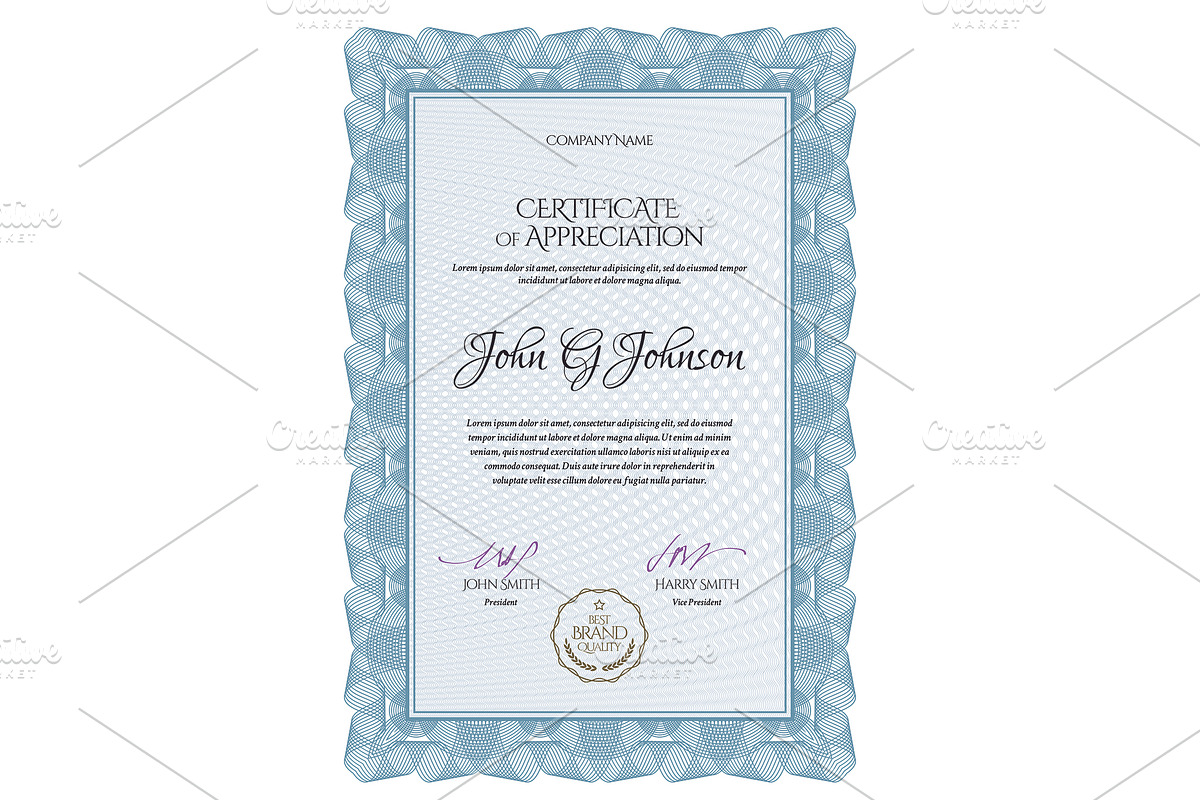 Multipurpose Template Certificate, a Stationery Template by Sunny (Photo 7 of 9)