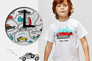 Retro cars symbols and patterns, an Object Graphic by yttadesign (Thumbnail 7 of 17)