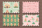 Sweet Holiday paper set, a Graphic by Poppymoondesign (Thumbnail 4 of 5)