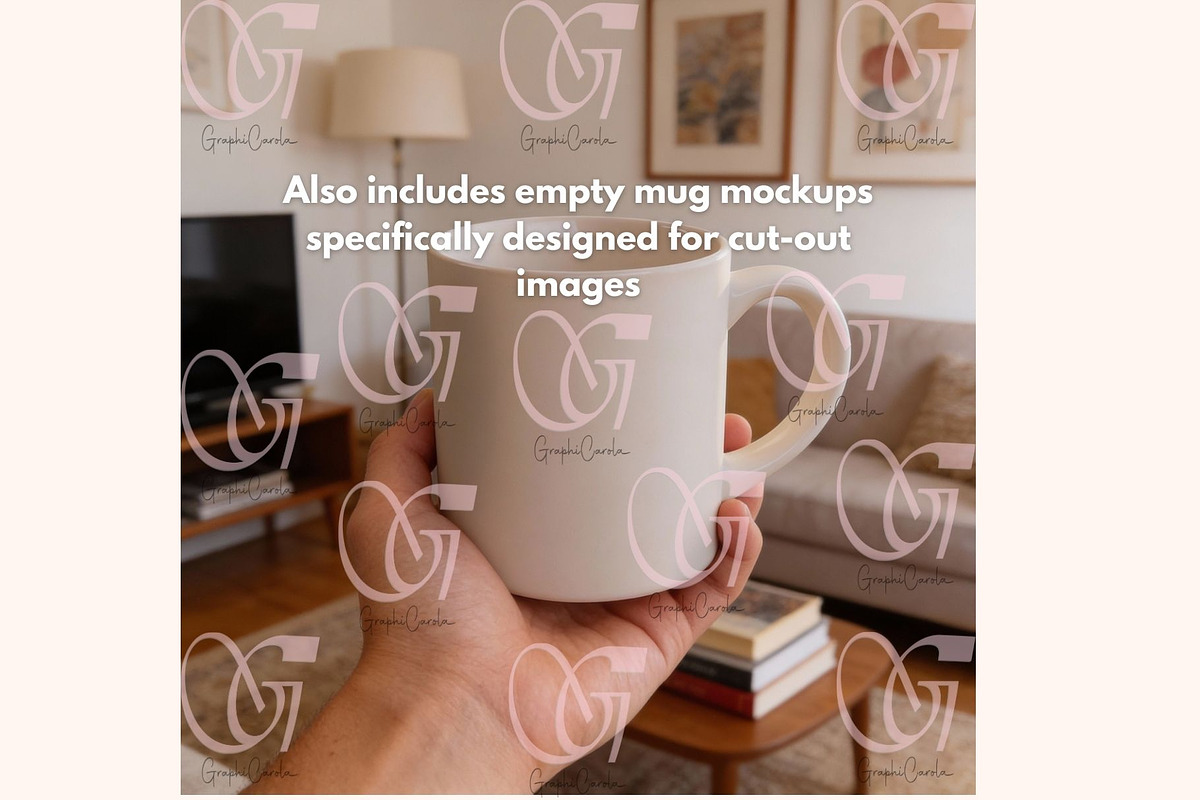 Mug Mockup Canva Template 11oz, a Mockup by GraphiCarola (Photo 5 of 8)